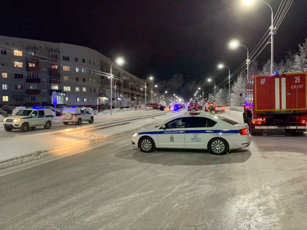 Пожар на СВО на Быстринской в Сургуте полностью ликвидирован